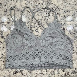 crochet lace bralette